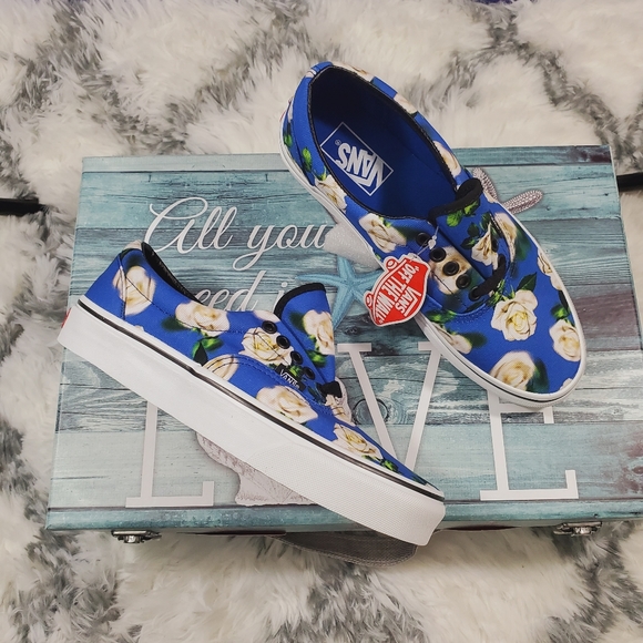 Vans Romantic Floral Lapis B Era - Picture 1 of 15